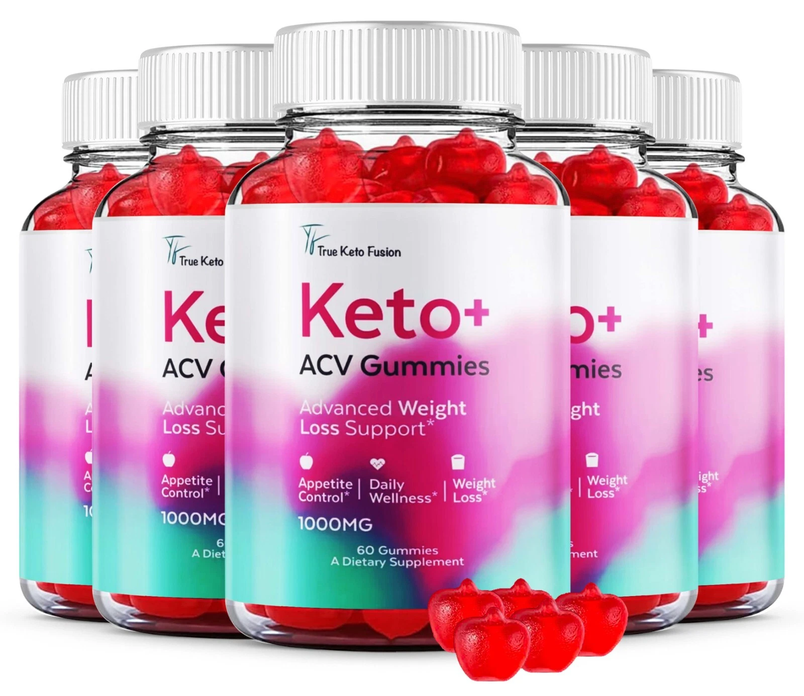 True Keto Fusion ACV Gummies, TrueKeto Fusion Keto Gummies (300 Gummies)