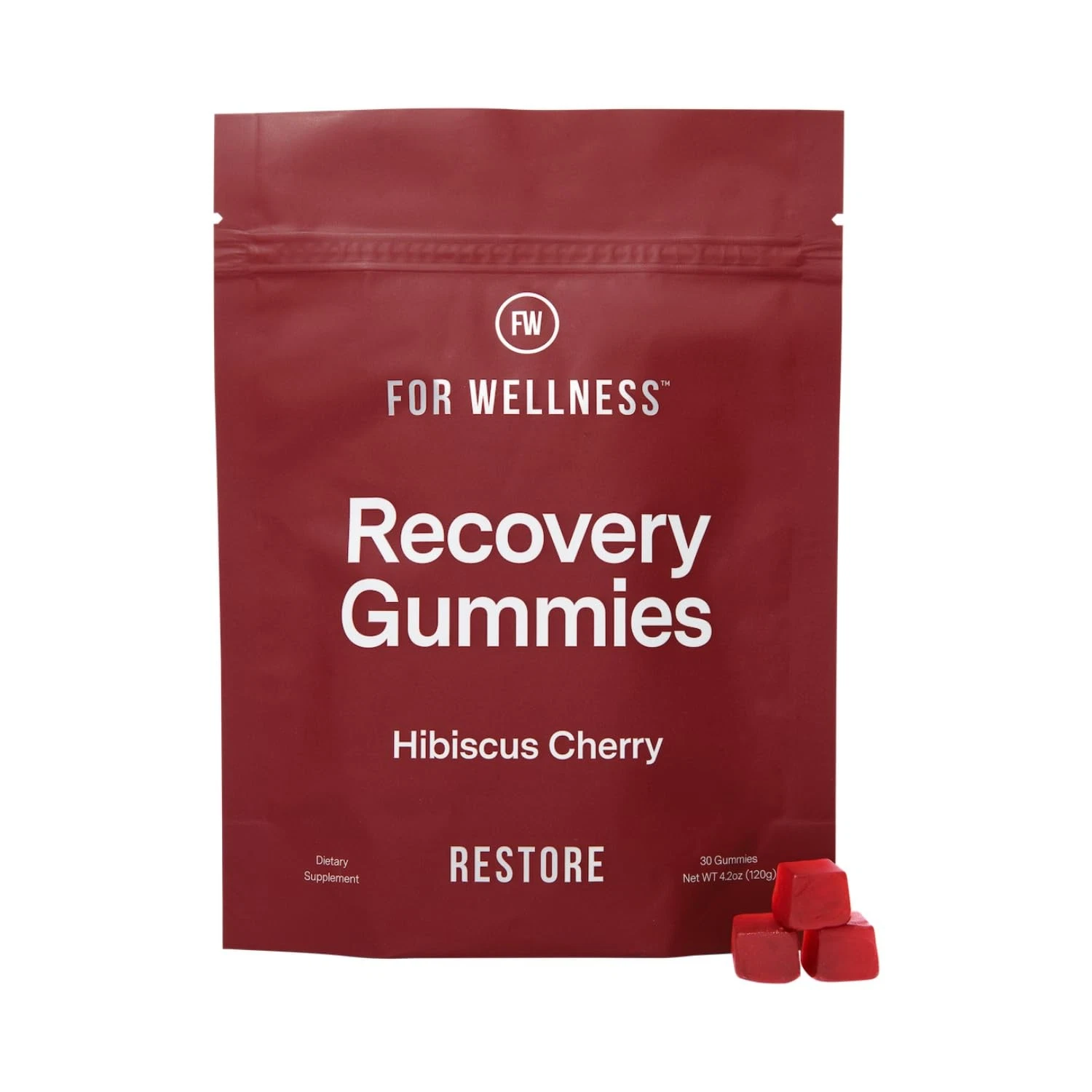 Tart Cherry Recovery Gummies with Antioxidants Electrolytes - Vegan Gluten-Free