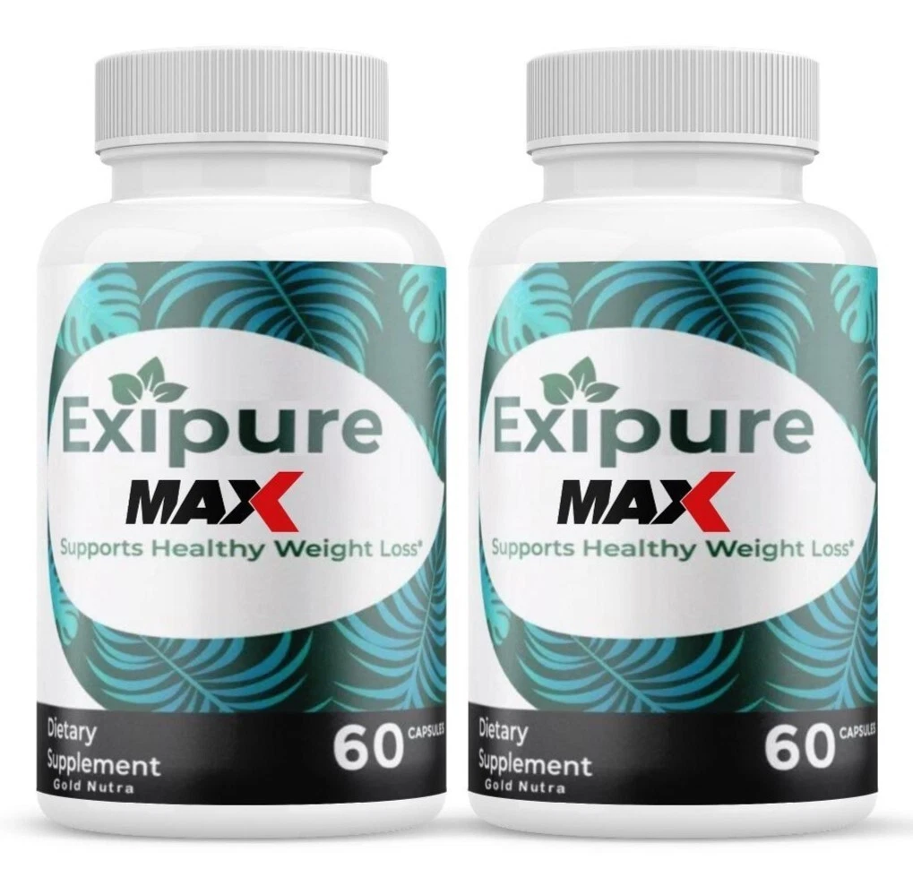 (2 Pack) Exipure MAX Pills, Maximum Strength Original Formula, Weight Management