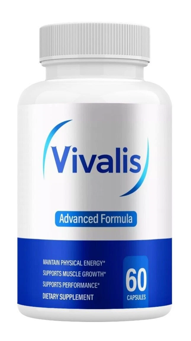 Vivalis for Men ed, Male Health Pills to Boost Energy & Vitality (1 Pack)