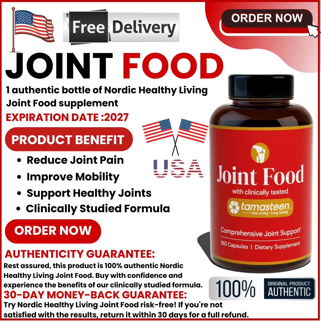 Nordic Healthy Living Joint Food AS SEEN ON TV | Powered by Clinically Studied