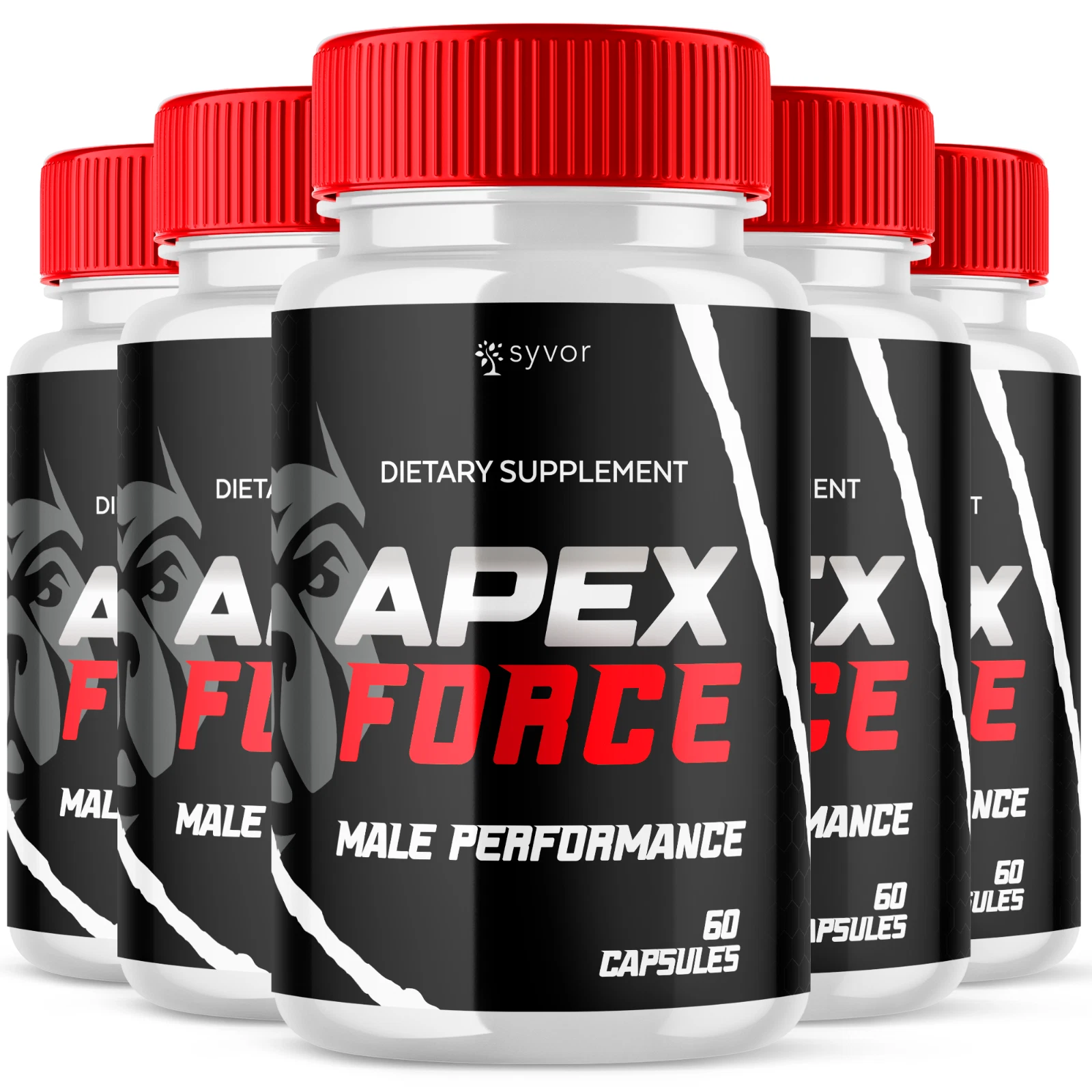 Apex Force Pills for Men Max Strength Apex Force Formula Supplement 300 Capsules