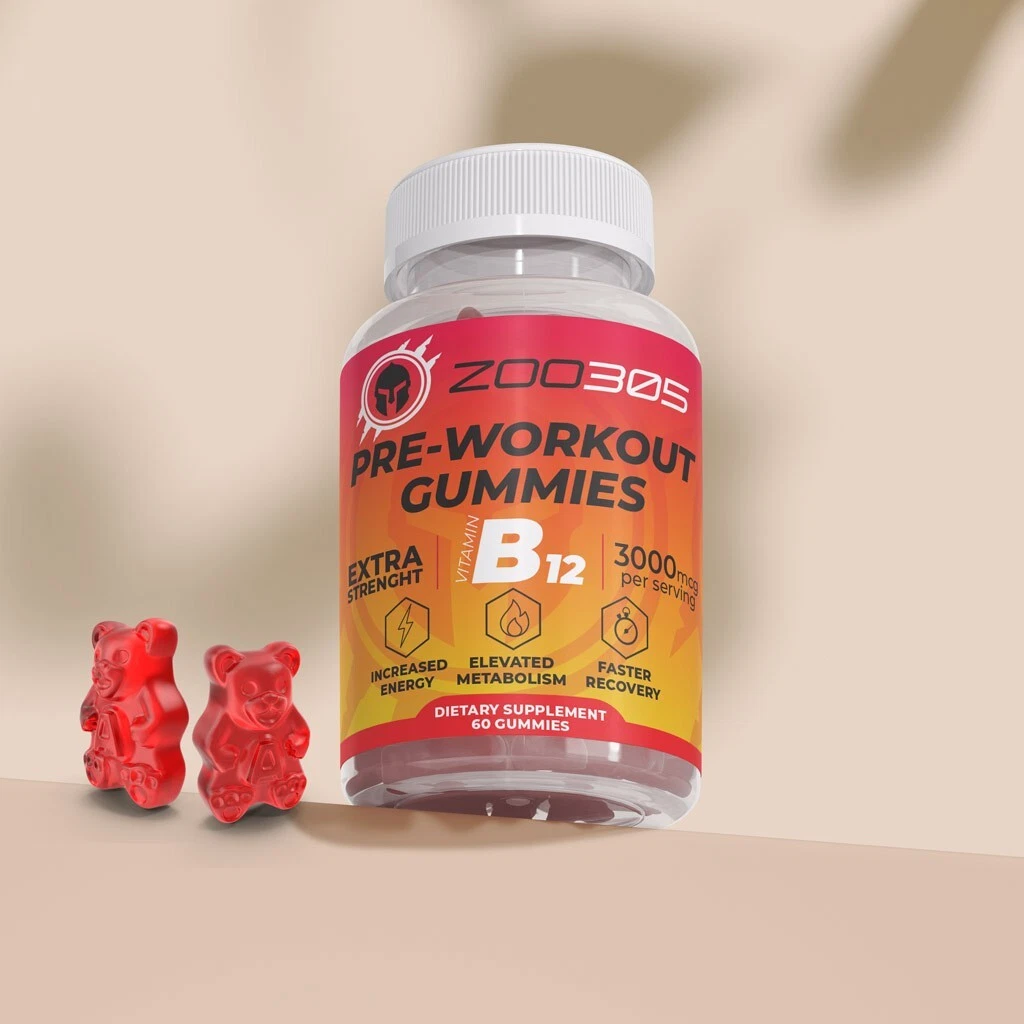Pre Workout Energy Gummies