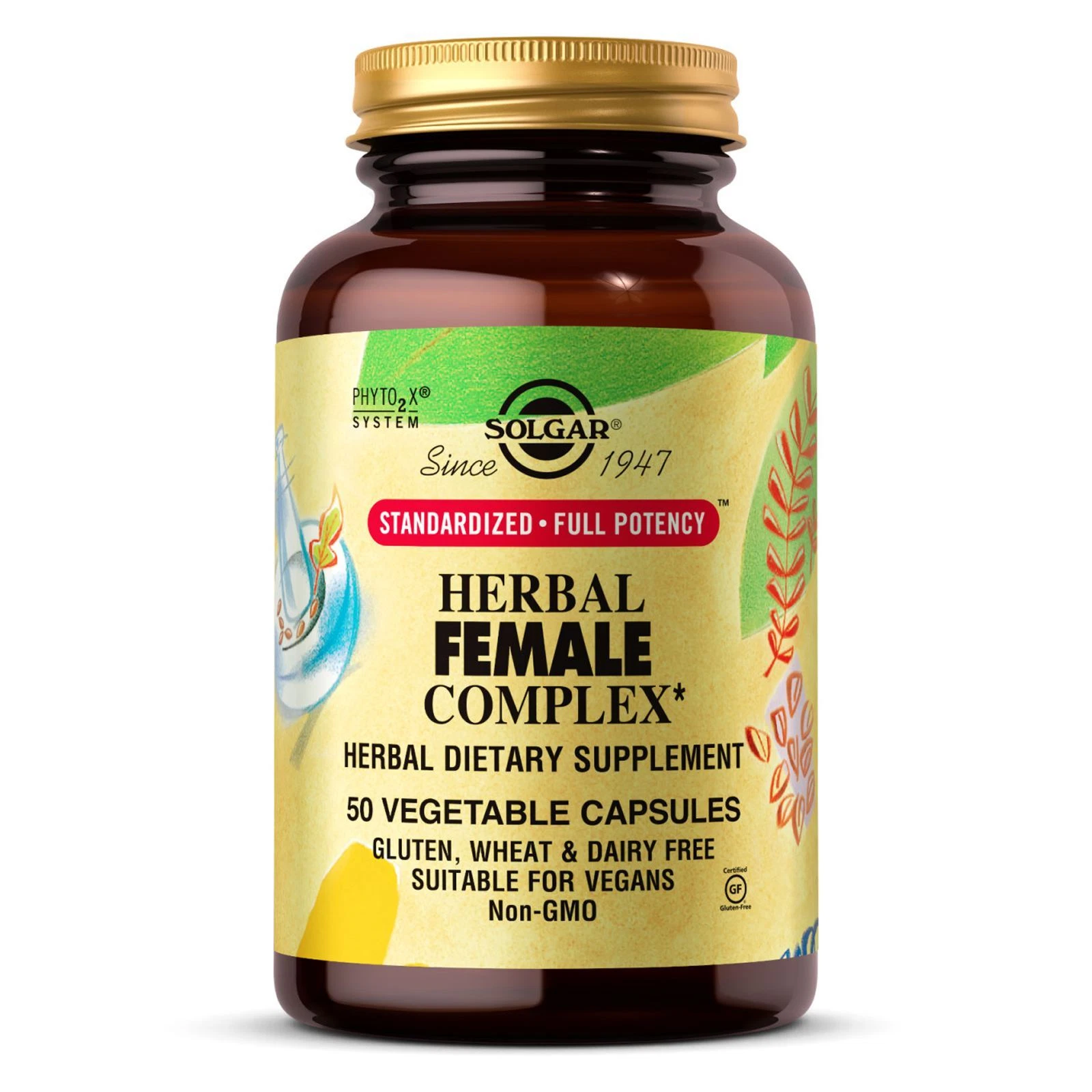 Solgar SFP Herbal Female Complex* 50 Vegetable Capsules