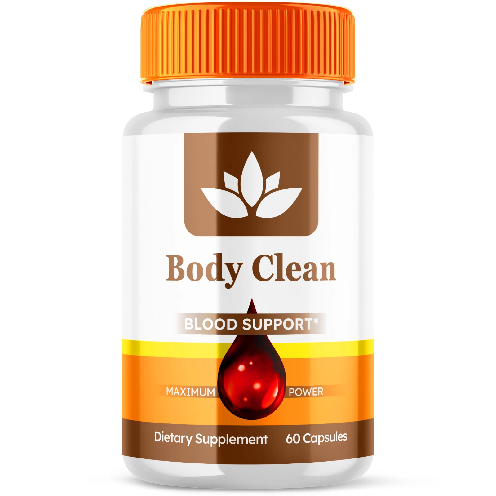 Body Clean Blood Support Maximum Strength Vitamin Natural Glyco Optimizer 60Ct
