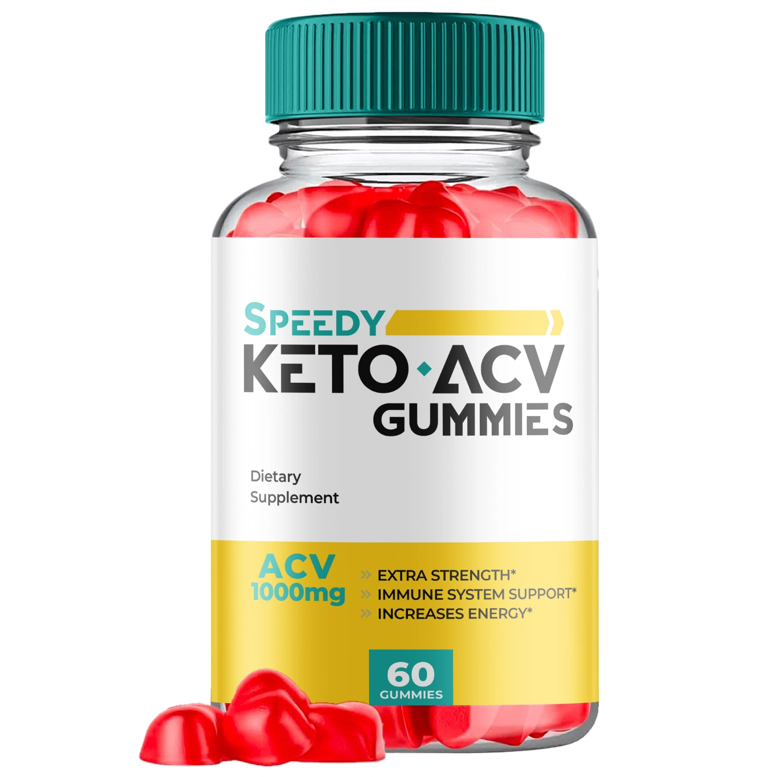 Speedy Keto ACV Gummies, Speedy Keto Weight Loss Gummies (60 Gummies)