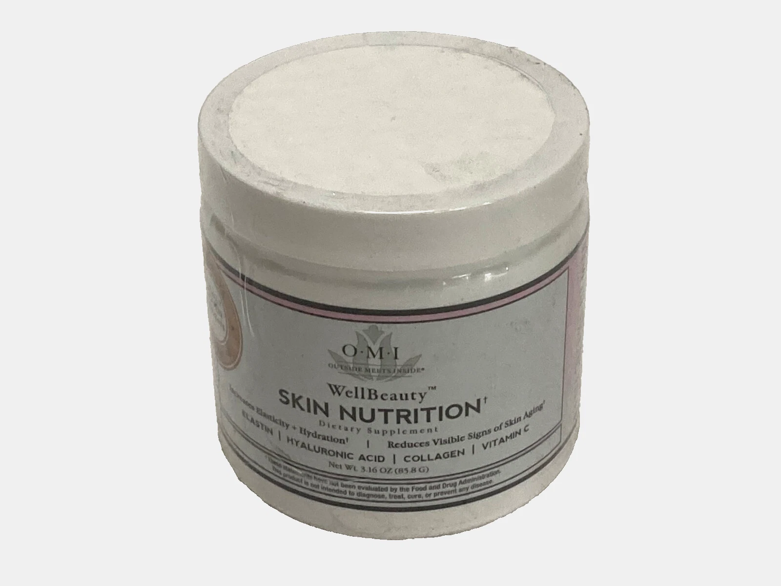 OMI WellBeauty Skin Nutrition Powder with Elastin 30 Day Supply, 07/2025