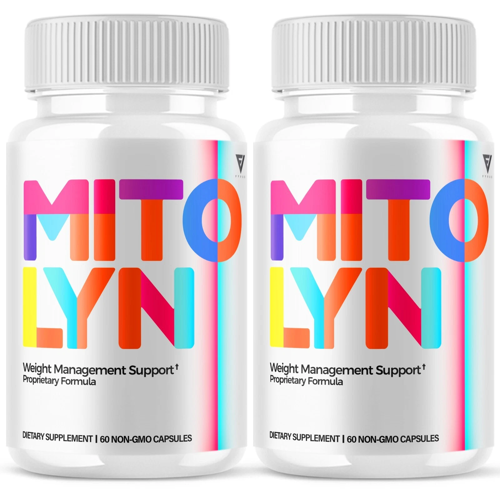 (2 Pack) Mitoyln Capsules Mito Lyn Weight Loss Support Pills (120 Capsules)