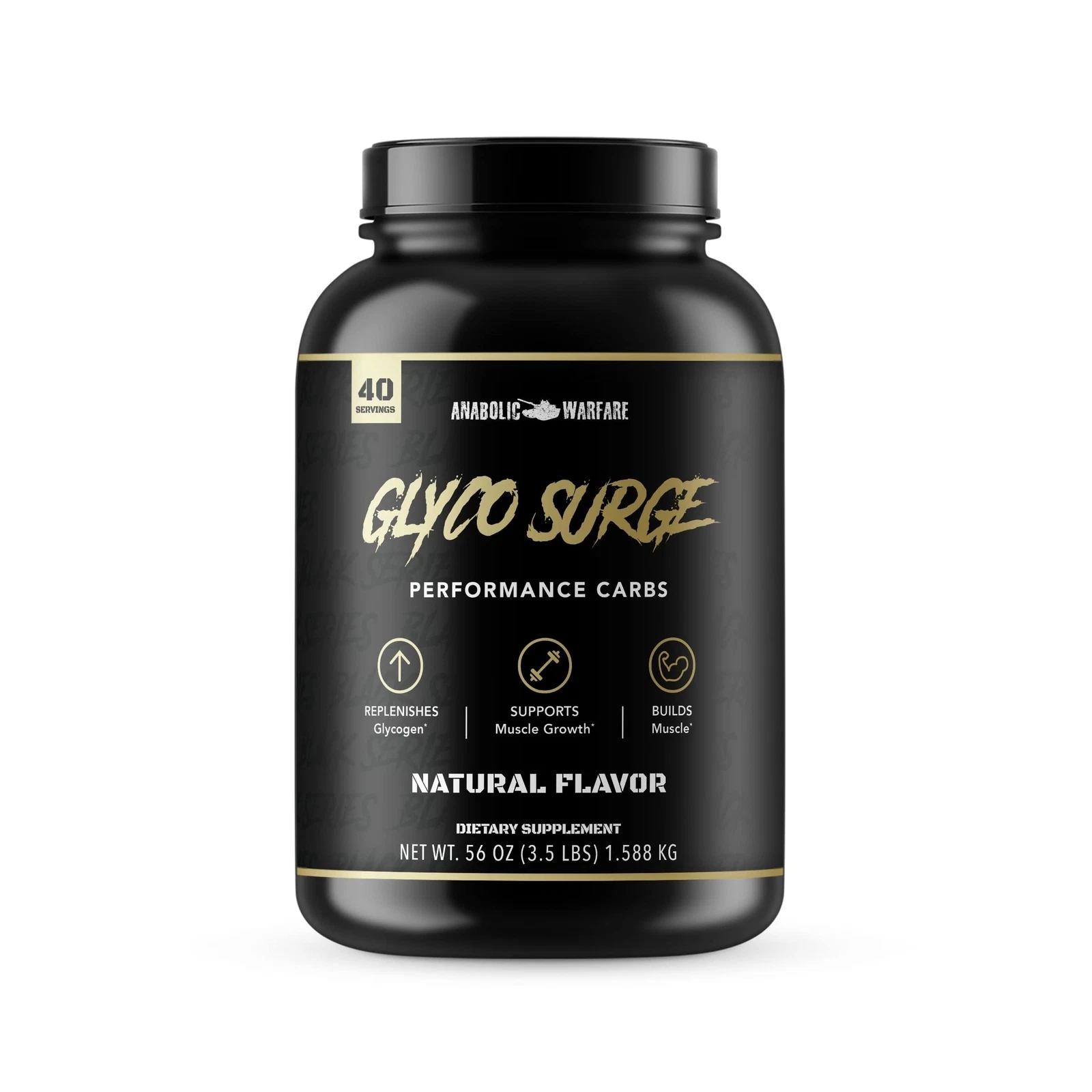 Anabolic Warfare Glyco Surge Glycogen Supplement Performance Carbs to Help Le...