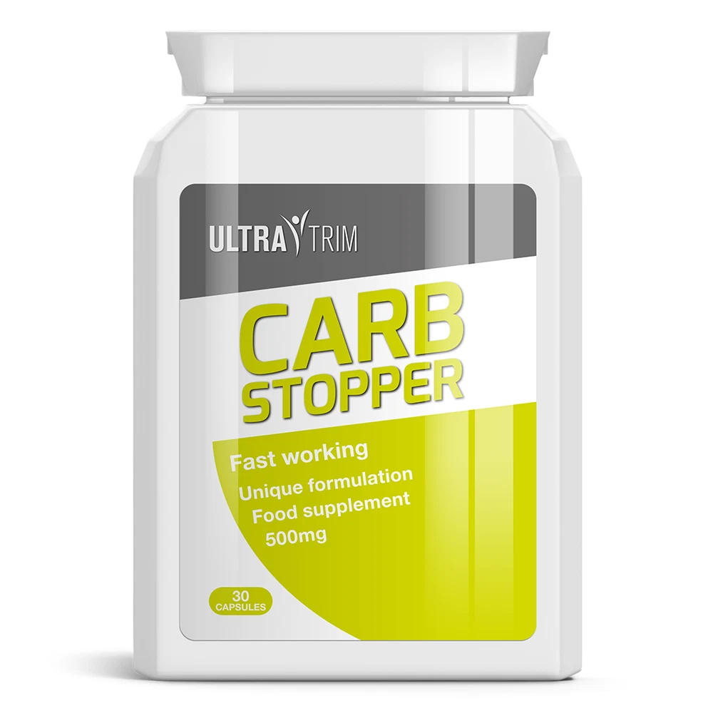 ULTRA TRIM CARB STOPPER PILLS – CARB BLOCKER PILL EXTREME WEIGHT LOSS MAX