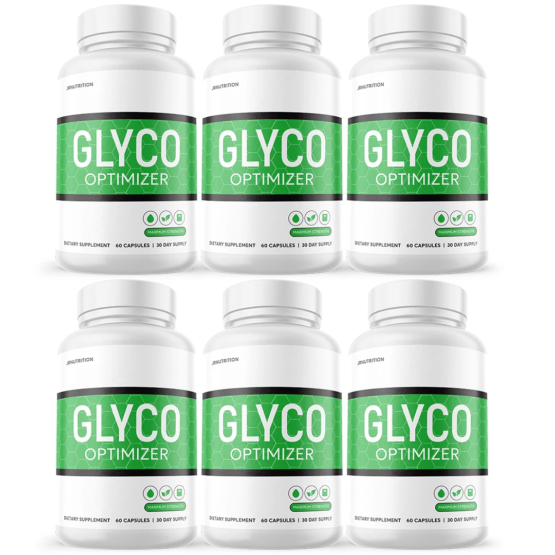 Glyco Optimizer - Blood Sugar Dietary Supplement 60 Capsules (6 Pack)