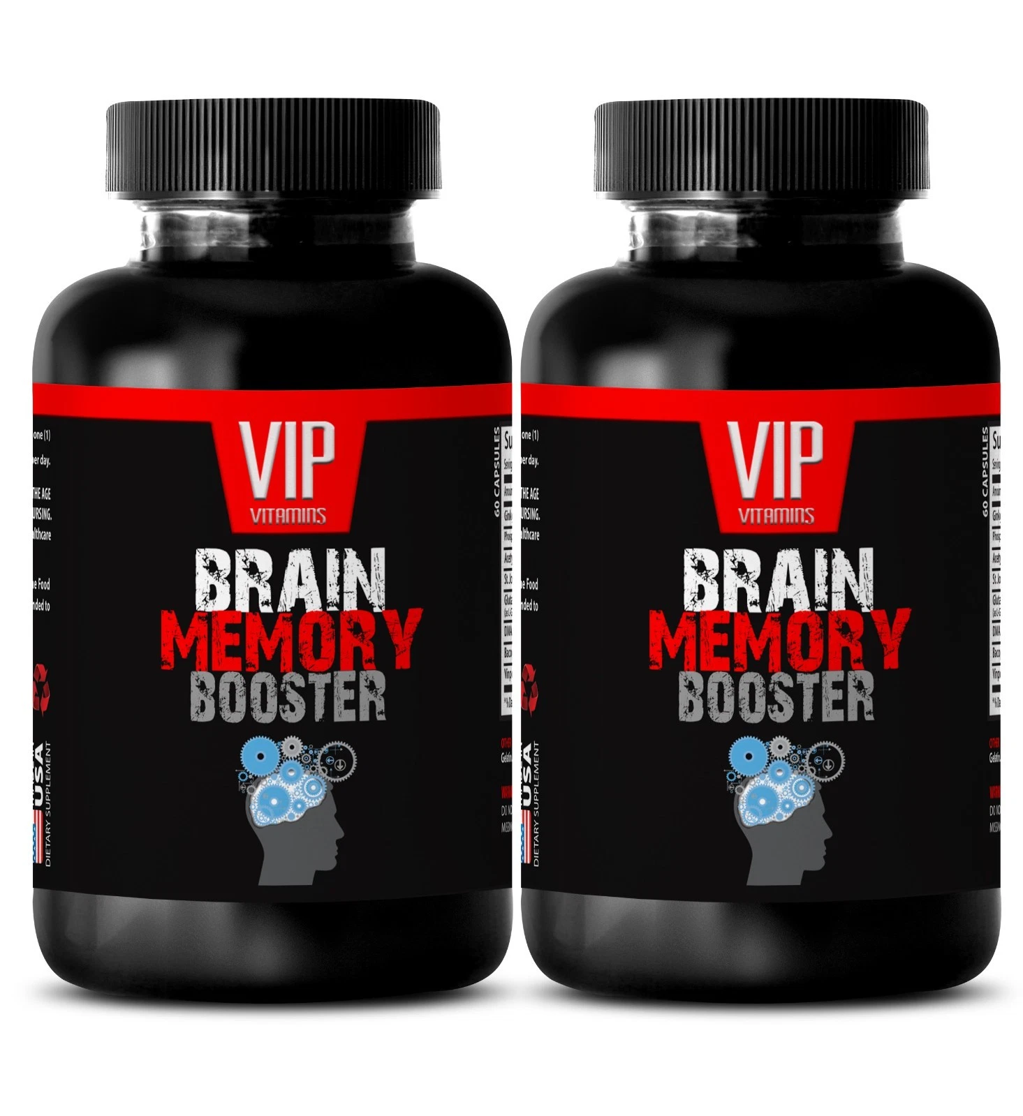 energy fuel - BRAIN MEMORY BOOSTER - brain booster powder - 2 Bottles