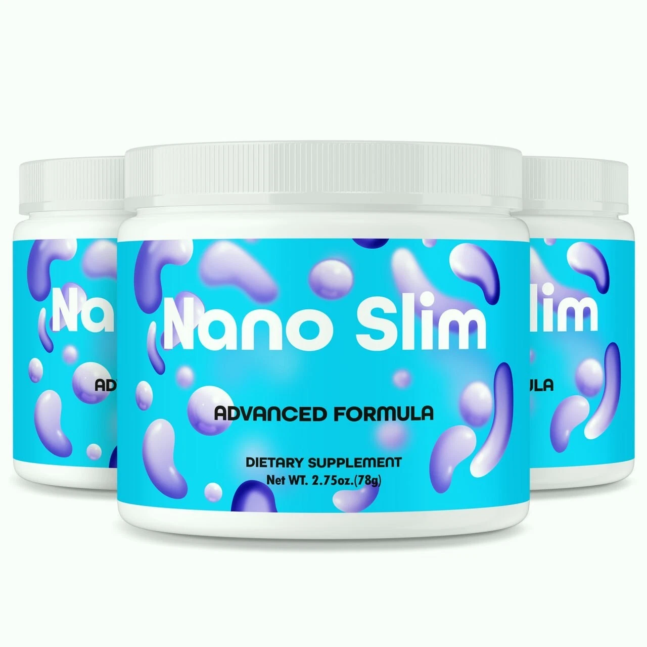 (3 Pack) Nano Slim Powder, NanoSlim for Advanced Weight Loss & Fat Burning
