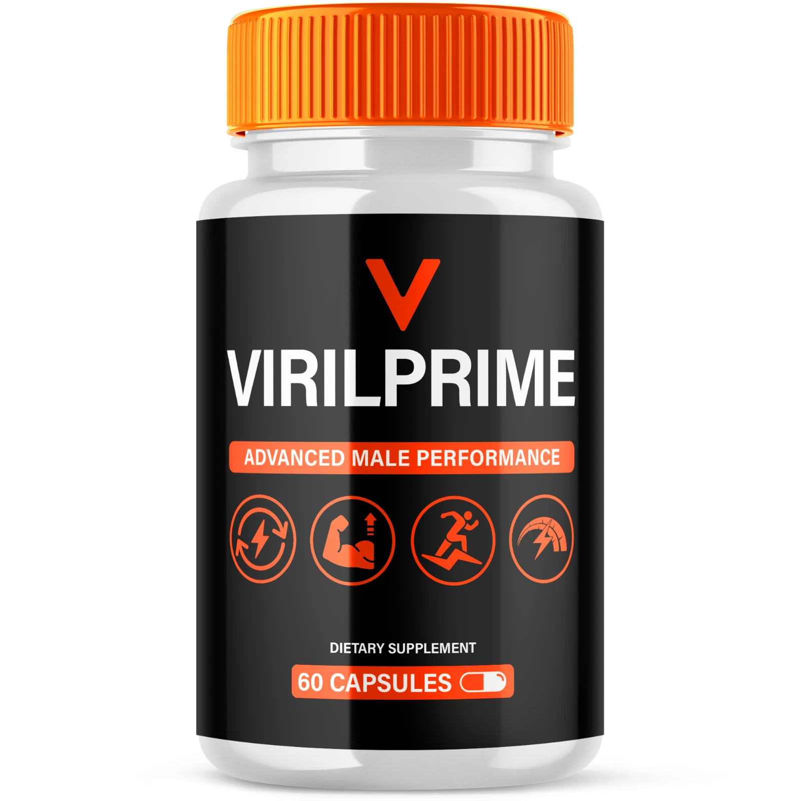 Viril Prime for Men Advanced Vitality Support Formula Supplement 60 Capsules