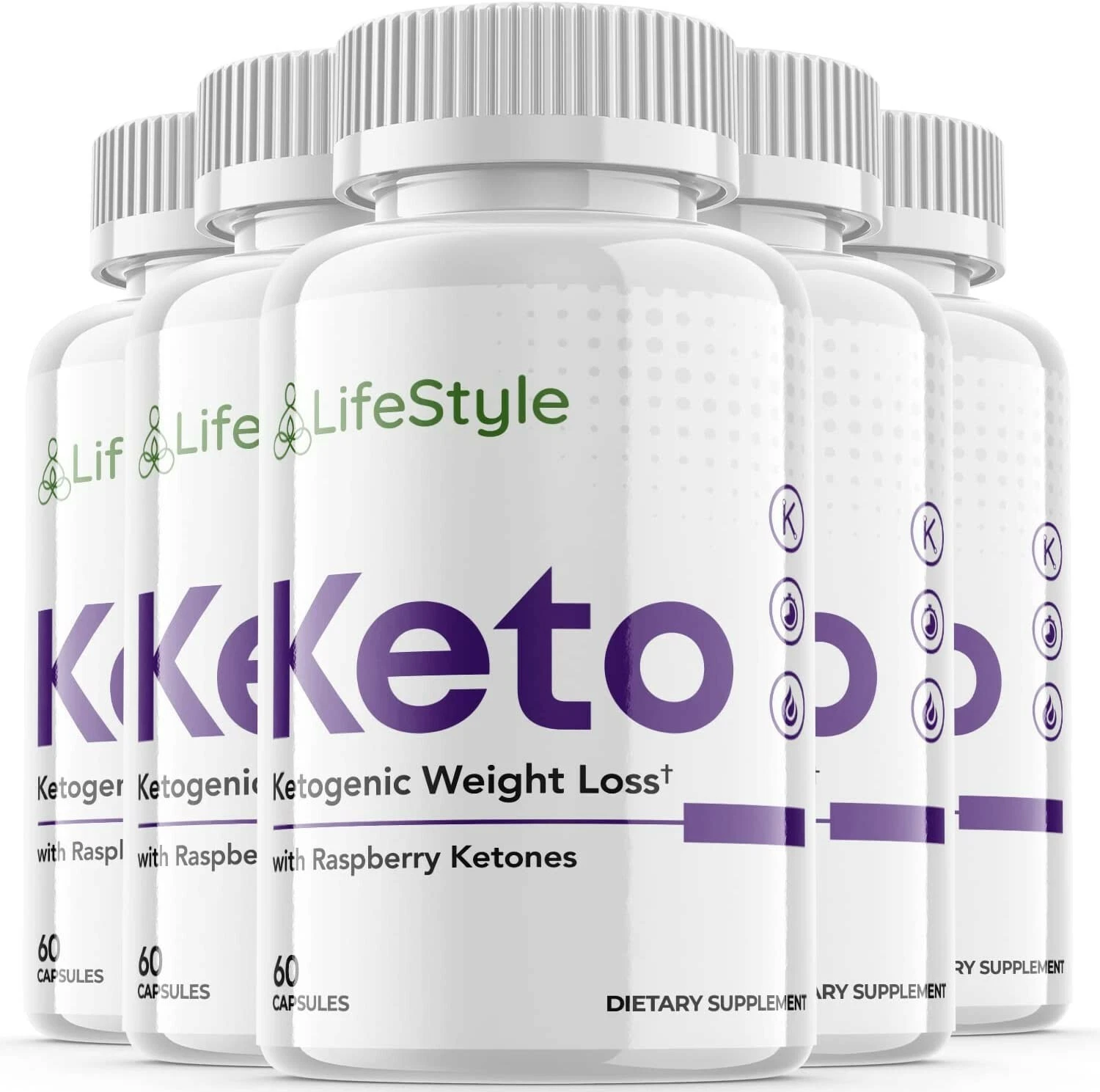 5-Lifestyle Keto Diet Pills,Weight Loss,Fat Burn,Appetite Suppressant Supplement
