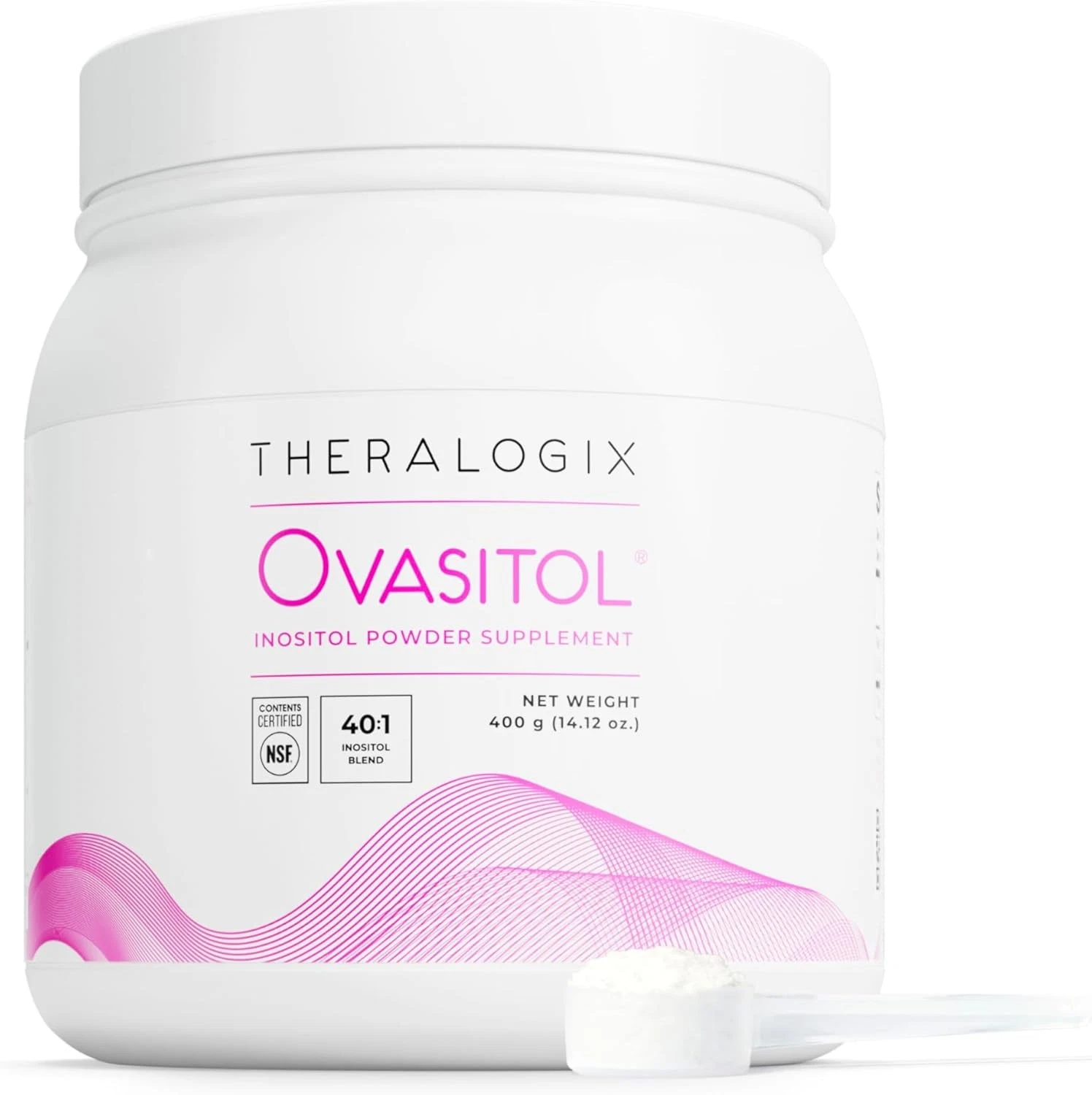 Theralogix Ovasitol Inositol Powder - 90-Day Supply - Myo-Inositol & D-Chiro...