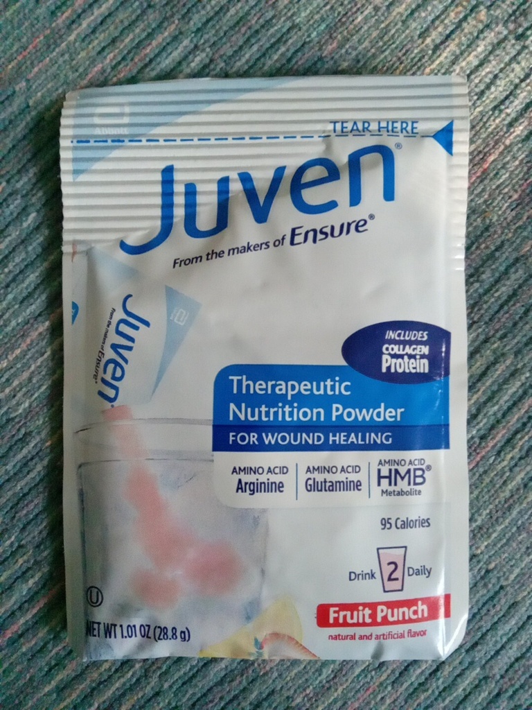Juven Therapeutic 2 Pak Nutrition Fruit Punch By Juven Maker Of Ensure 1.01 Oz