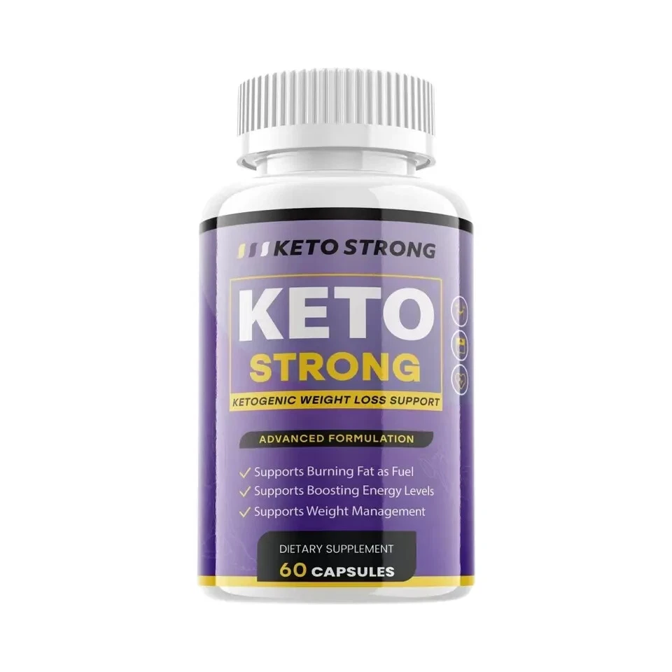 Keto Strong Natural Formula Weight Loss Support Dietary Supplement (60 Capsules)