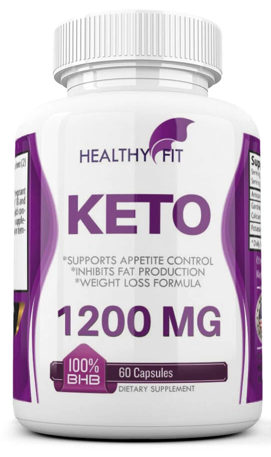 KETO BHB 1200mg PURE Ketone FAT BURNER RAPID Weight Loss Diet Pills Ketosis