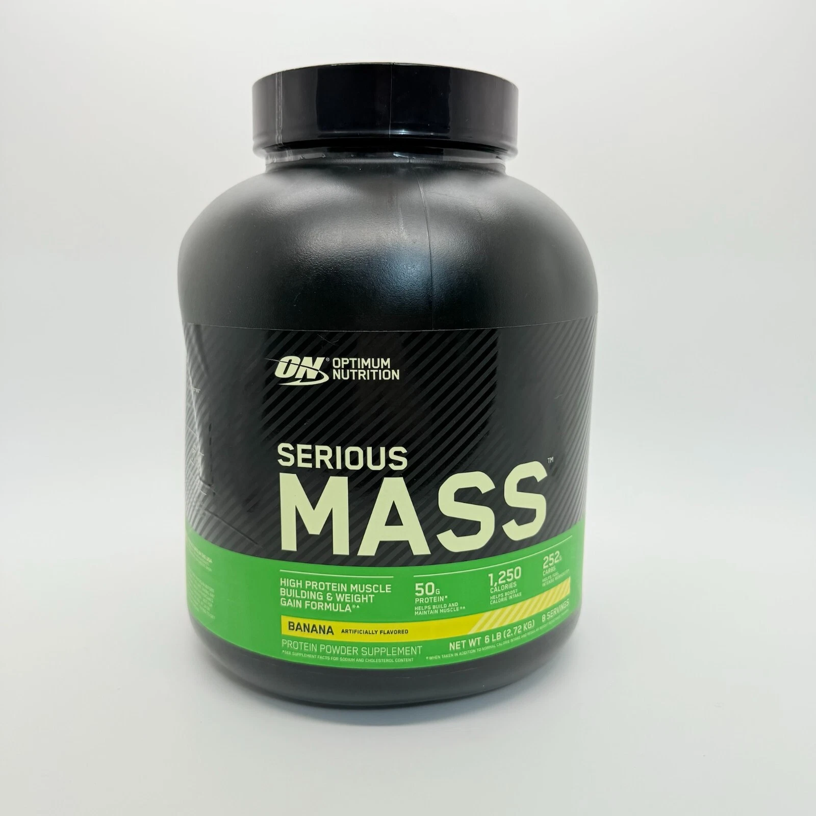 Serious Mass, Protein Powder Supplement, Banana, 6 lb (2.72 kg)