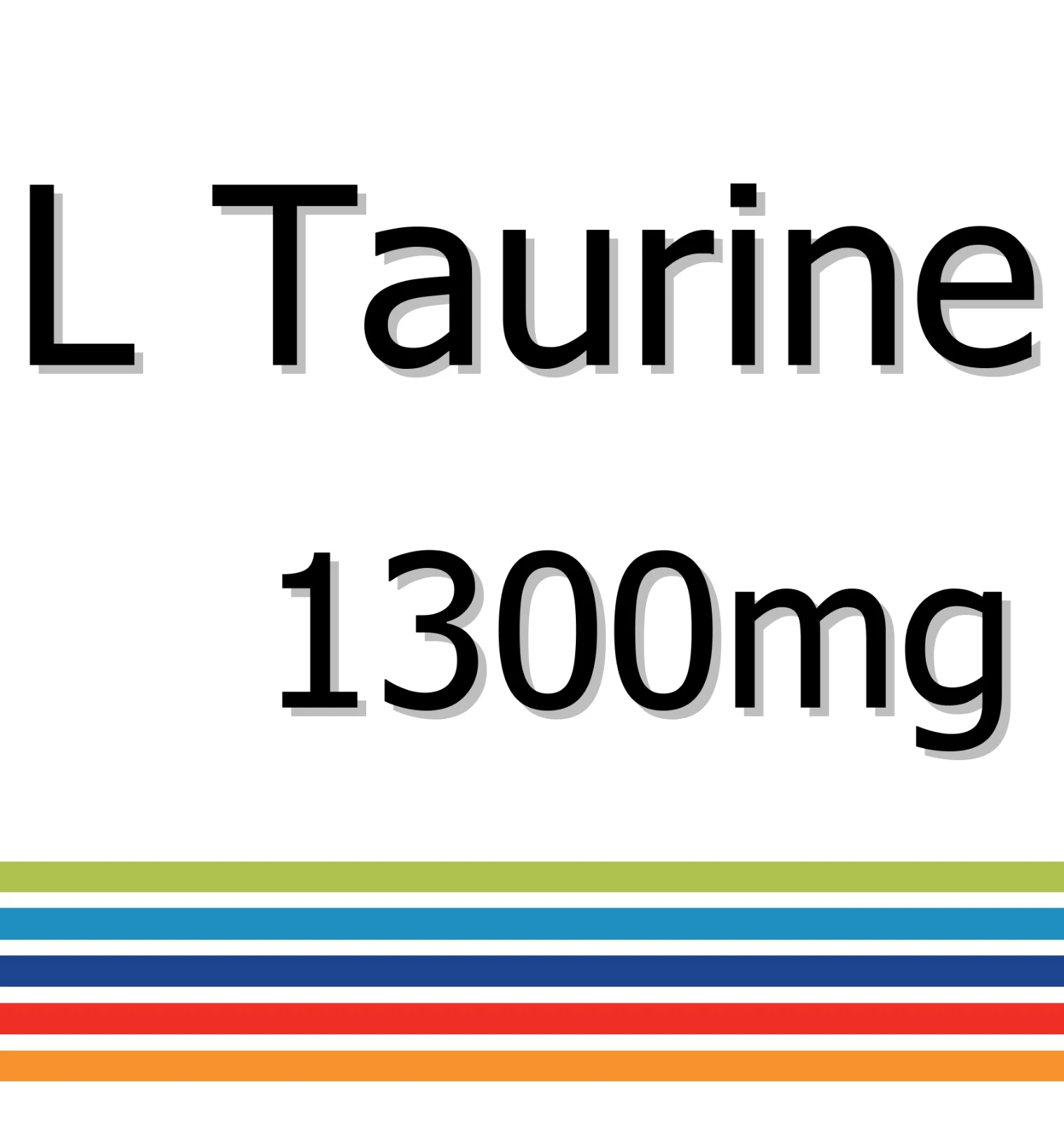 L Taurine 1300mg x 60 Tablets - Muscle Recovery Time
