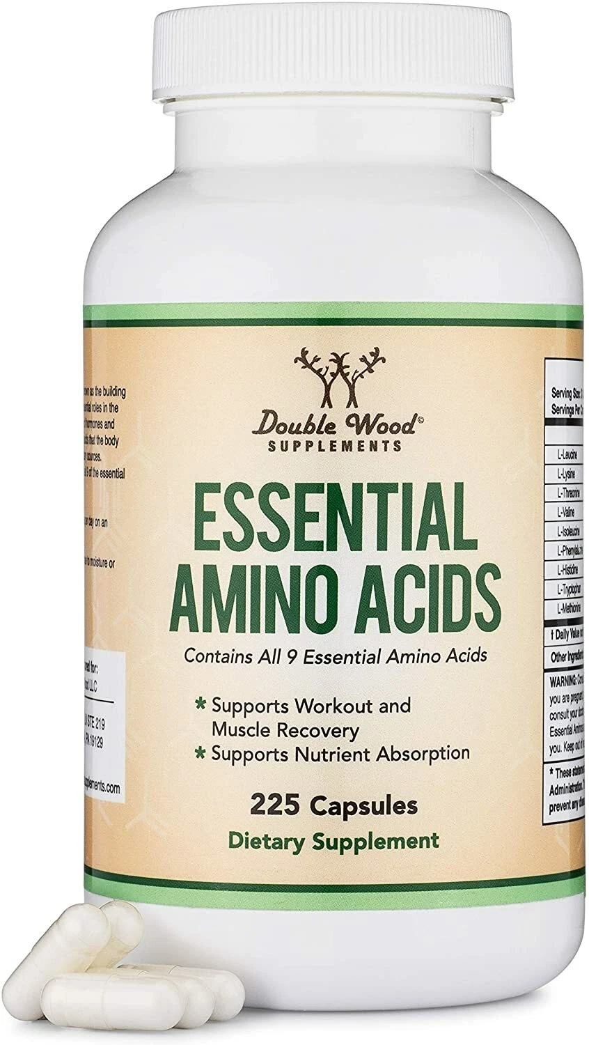 Essential Amino Acids 1 Gram Per Serving Powder Blend of All 9 Essential Aminos