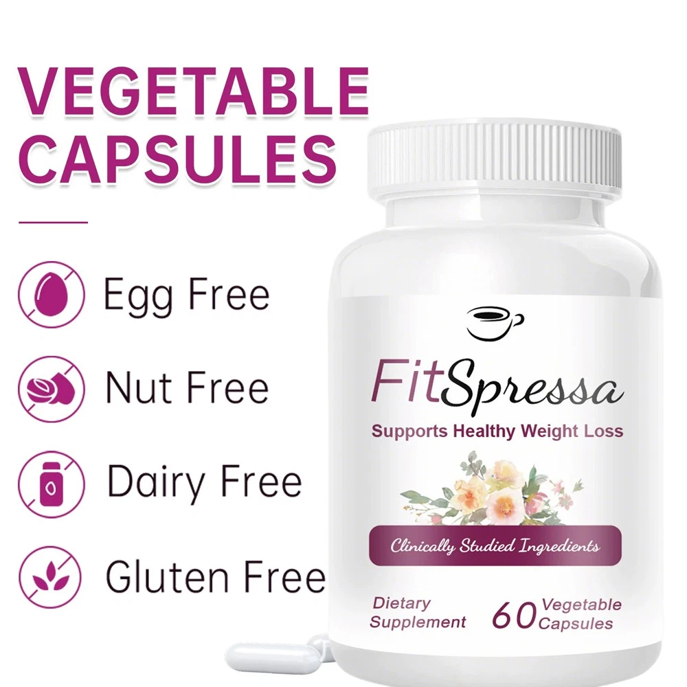 Fitspresso Pills, Fit Spresso Supplement for Weight Loss Support (60 Capsules)