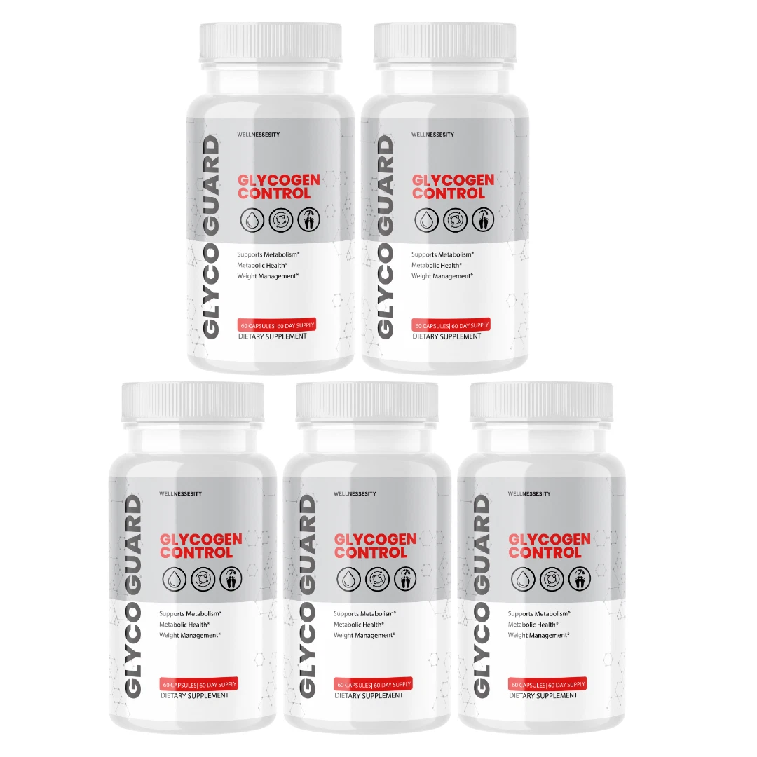 Glyco Guard Blood Sugar GlycoGuard Glycogen Supplement - 5 Bottles