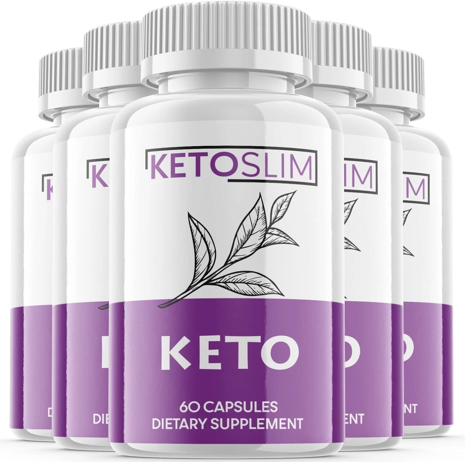 5 - Keto Slim Diet Pills, Weight Loss, Fat Burn, Appetite Suppressant Supplement