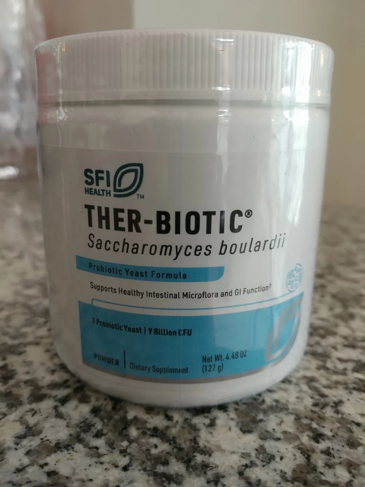 Ther-Biotic Saccharomyces Boulardii Powder Klaire Labs 127 grams