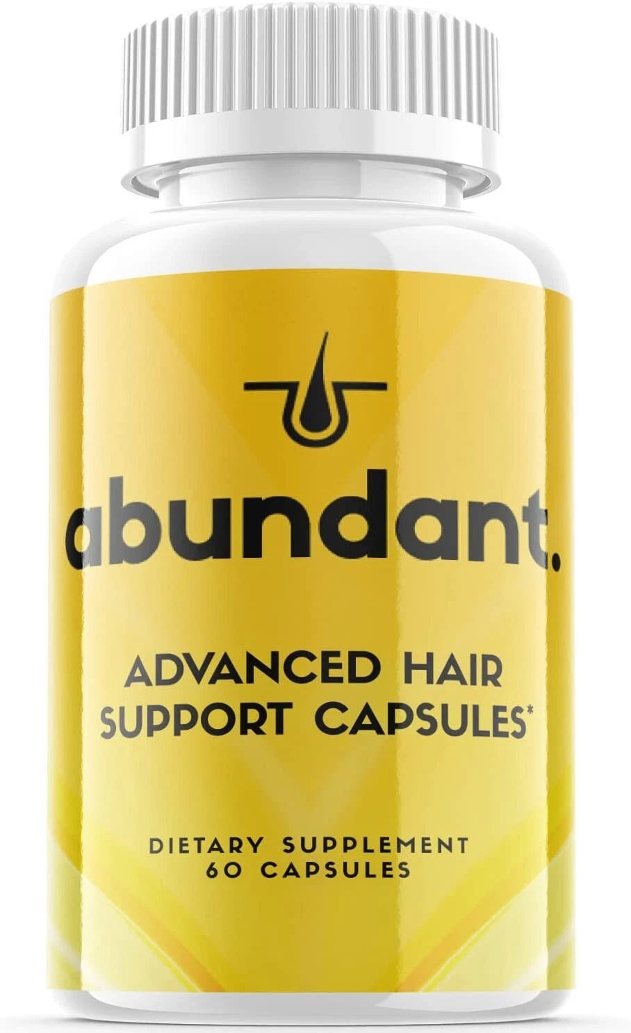 1 Pack - Abundant Supplement Pills, Support Healthy Hair Growth - 60 Capsules