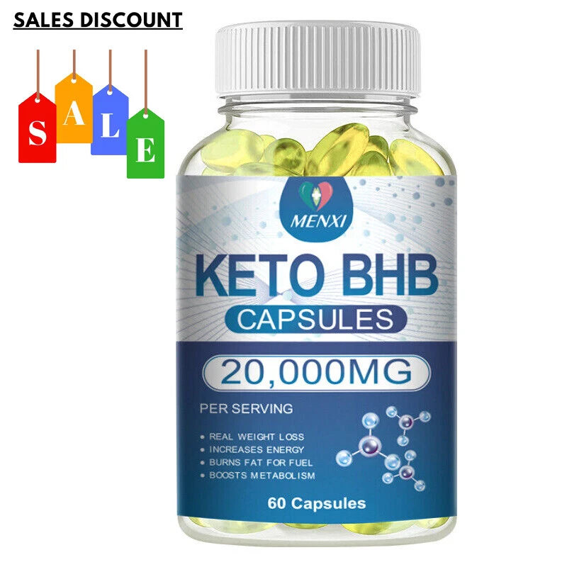 MENXI Keto Diet Pills Best Weight Loss Fat Burner Carb Blocker Diet Capsules