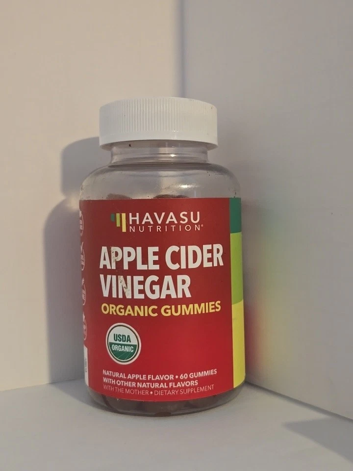 HAVASU Nutrition APPLE CIDER VINEGAR 60 Apple Gummies Sealed
