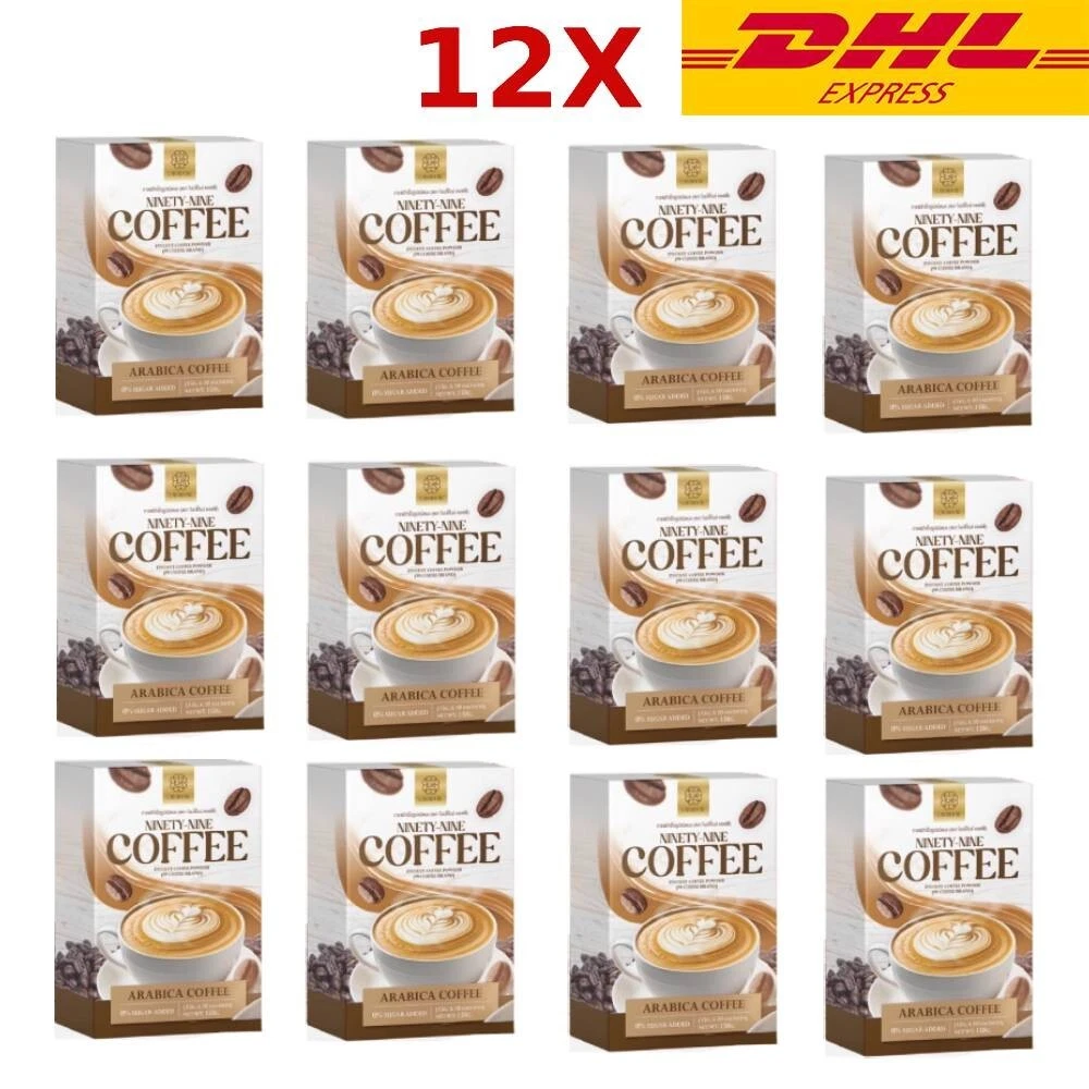 Ninety-Nine Diet Coffee Powder Control Hunger Burn Weight Manage No sugar 12X