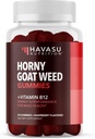 Havasu Horny Goat Weed Gummies w/ Vitamin B12 Energy Endurance Performance 60ct