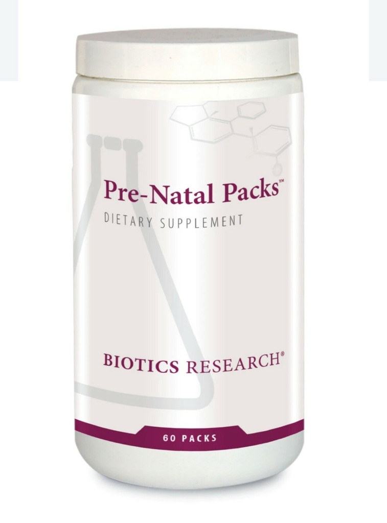 Biotics Research PRE NATAL Packs 60 ~ FREE SHIPPING ~ exp August 2026