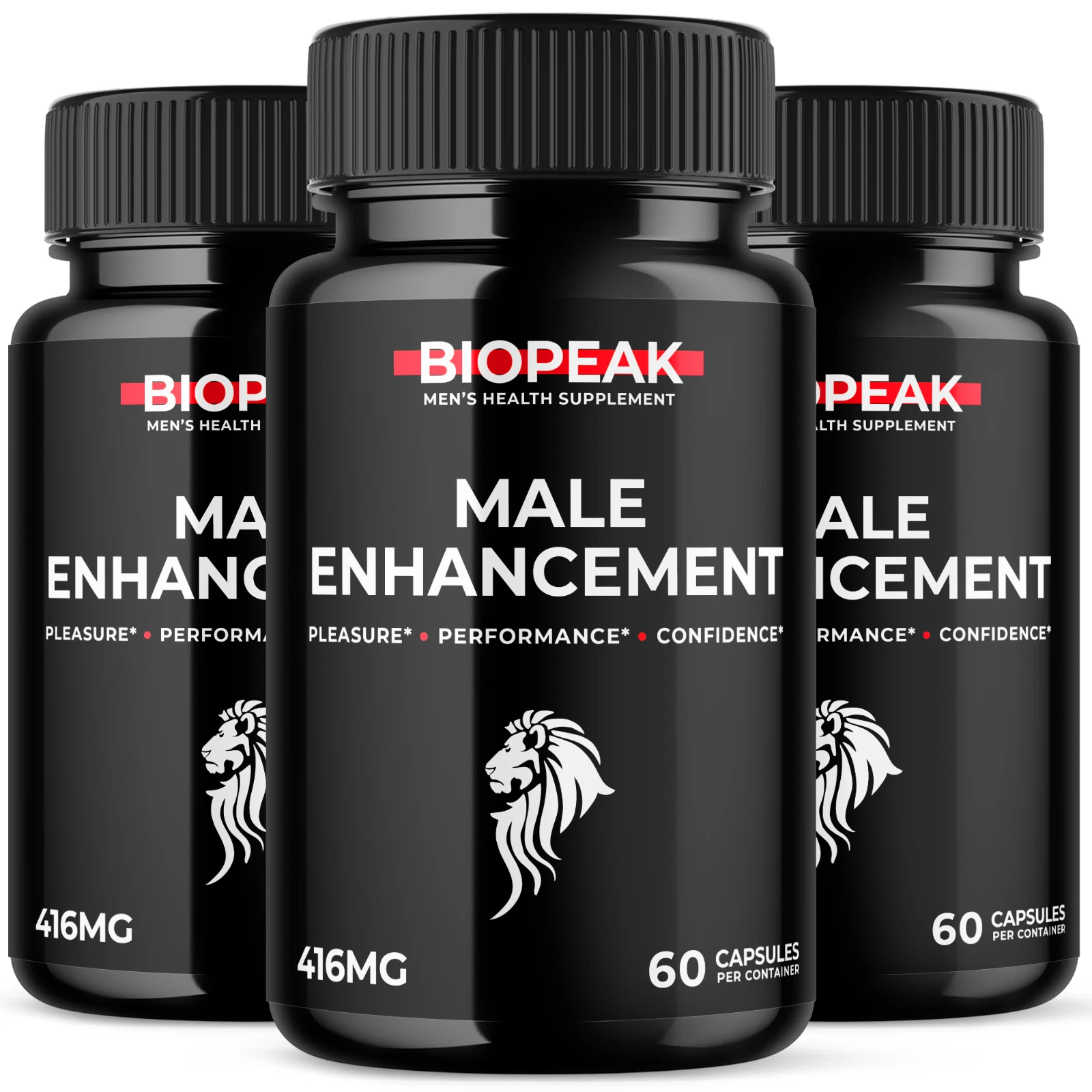 (3 Pack) Biopeak for Men, Bio Peak Advanced Male Support Pills (180 Capsules)