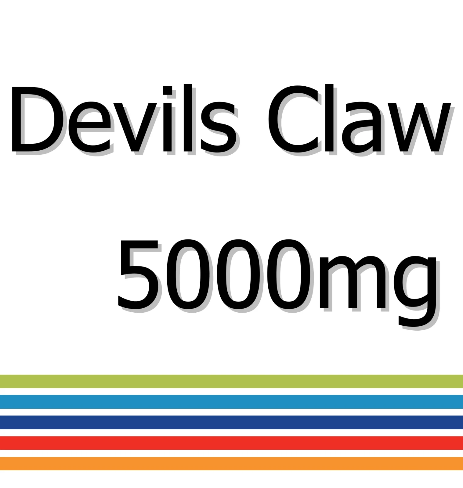 Devils Claw 5000mg x 90 Tablets - Stress Management