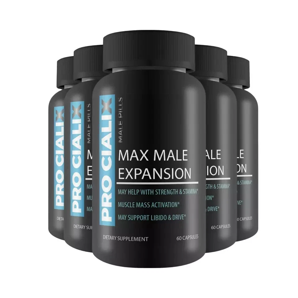 Pro Cialix Max Male Expansion Natural Dietary Supplement (300 Capsules) 5-Pack