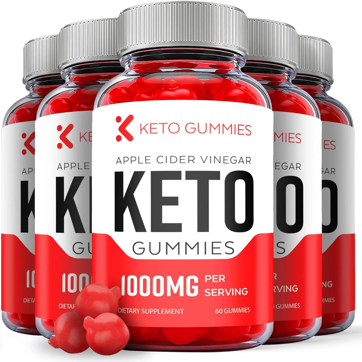 Keto Gummies - Keto ACV Gummys For Weight Loss OFFICIAL - 5 Pack