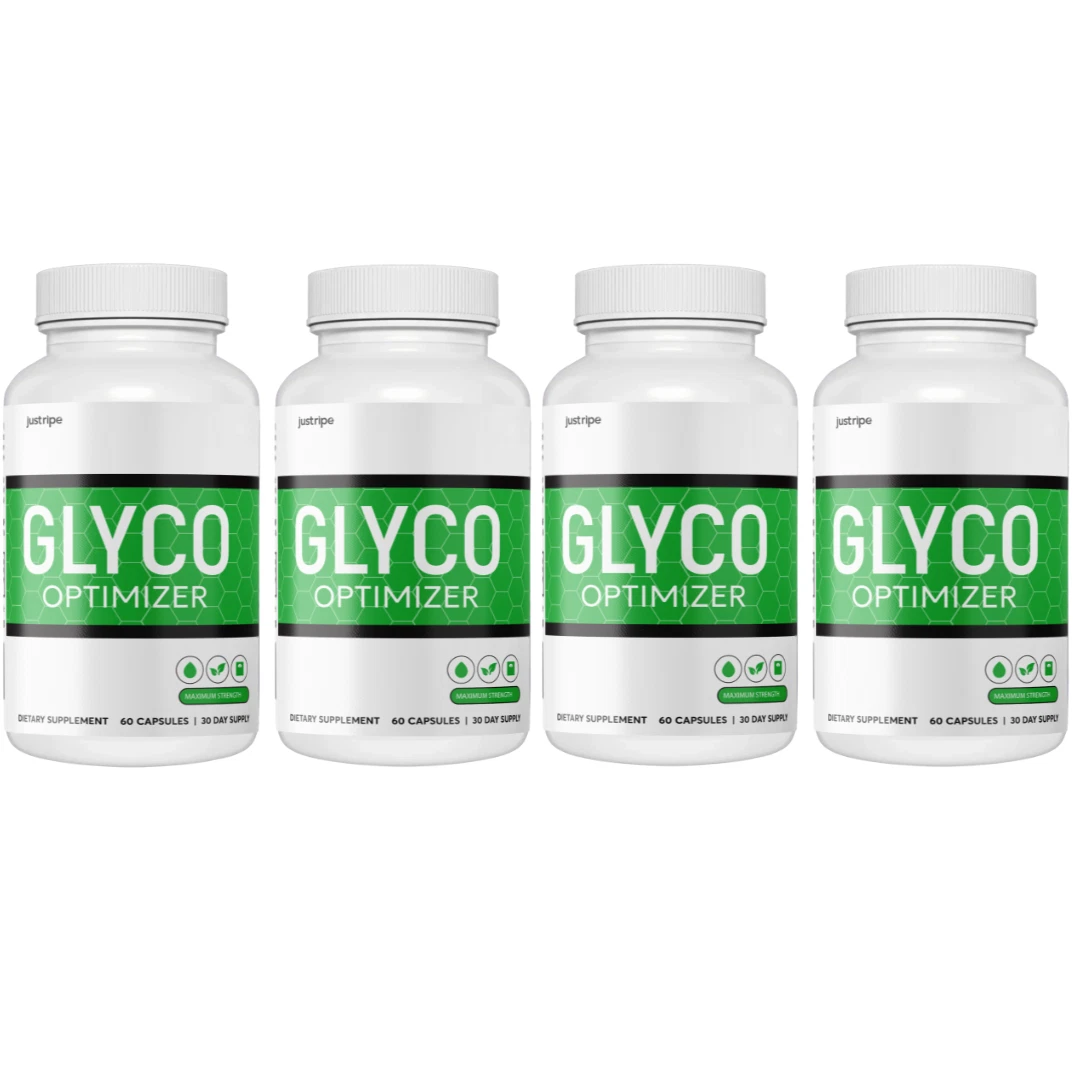 Celsium Glyco Optimizer Pills Advanced Blood Formula Supplement - 4 Bottles