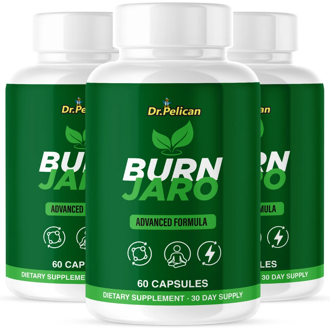 Burn Jaro- Keto & Weight Support- 3 Bottles- 180 Capsules
