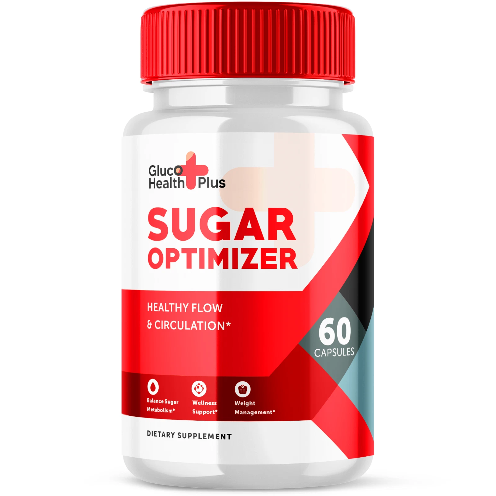 Gluco Health Plus Advanced Blood Support Natural Glyco Supplement 60 Capsules