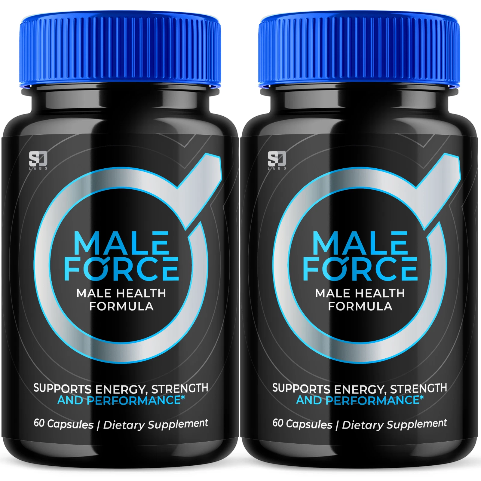 Male Force Male Pills Supports Energy, Strength and Performance (2 Pack)
