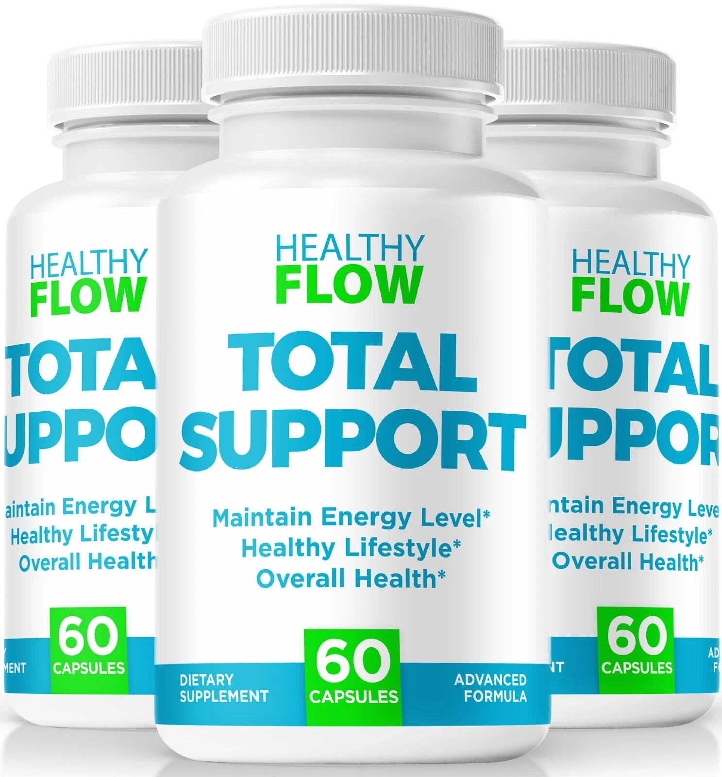 (3 Pack) Healthy Flow Capsules, HealthyFlow for Advanced Blood Support