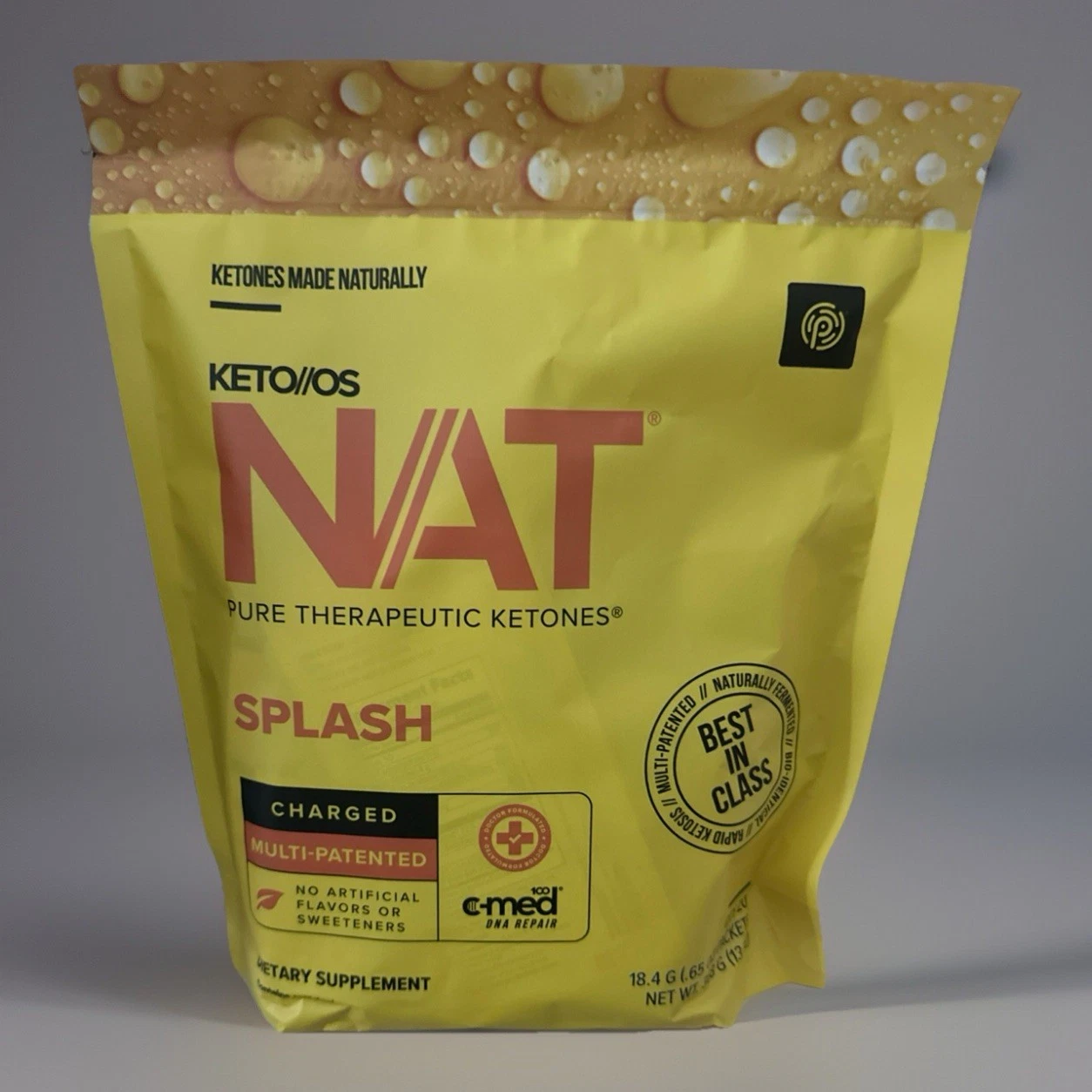 Pruvit Keto Os Nat / Splash/ Charged 20 Packs Exp 2026/ Free Shipping/