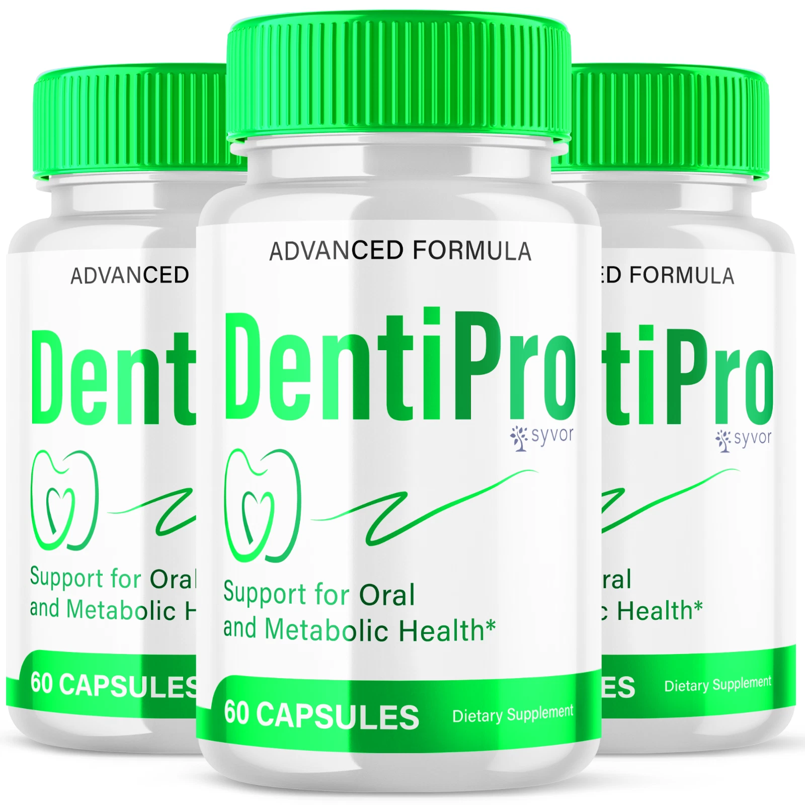 DentiPro Oral Probiotic Support Healthy Teeth and Gums Denti Pro 180 Capsules