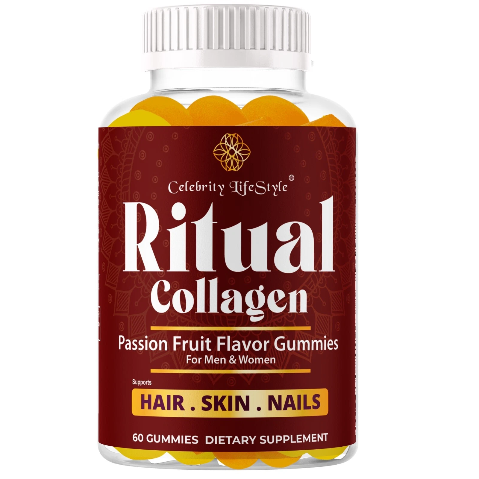 Collagen Beauty Booster for Hair Skin & Nails Collagen Gummy 60