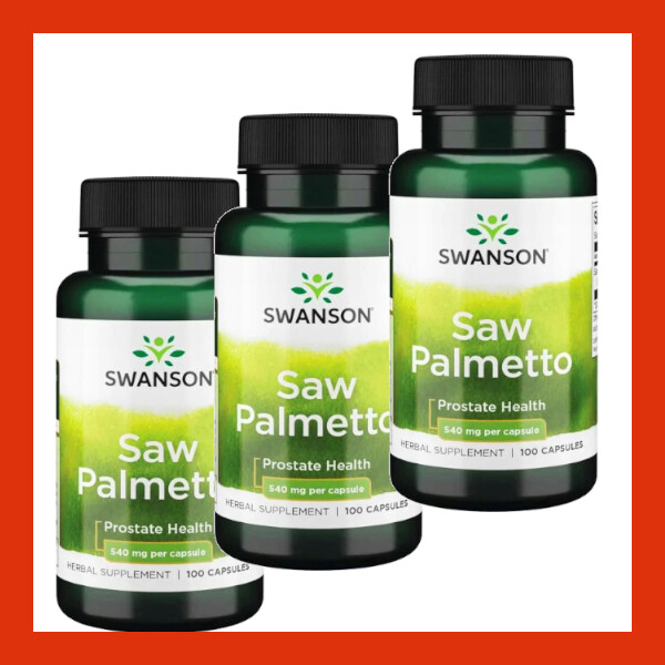 SWANSON Saw Palmetto 540mg 250/500/750 Capsules Prostate Saw Palmetto Prostate