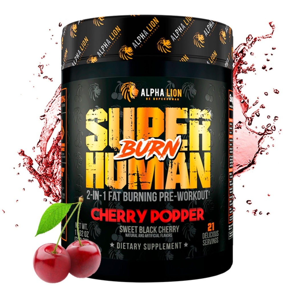 Superhuman Burn – 2 in 1 Metabolism Booster Pre Workout and Thermogenic Fat B...